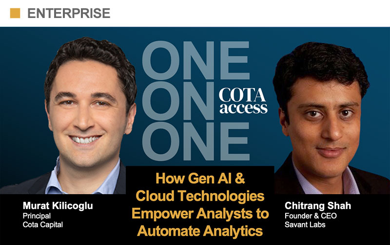 How Gen AI & Cloud Technologies Empower Analysts to Automate Analytics - Cota Access